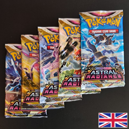 Astral Radiance Booster Pack - Artwork Set